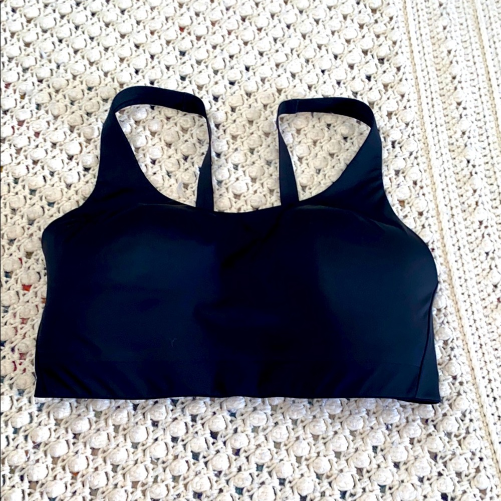 Athleta high impact sports bra black 36DD LNEUC
